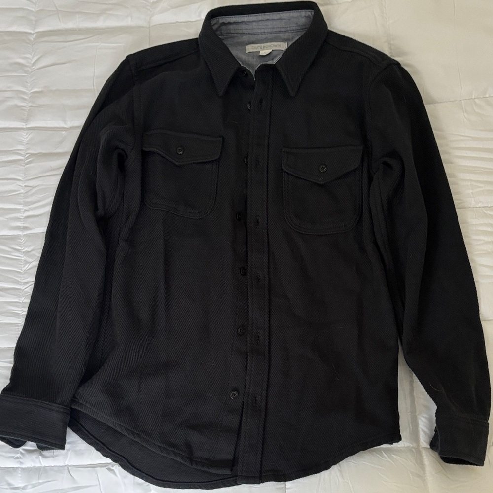 Outerknown Midnight Blue Blanket Shirt